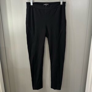 Lafeyette 148 Black Stretchy Slack Pants Size Medium
